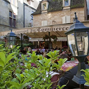 A cafe in Sarlat France
