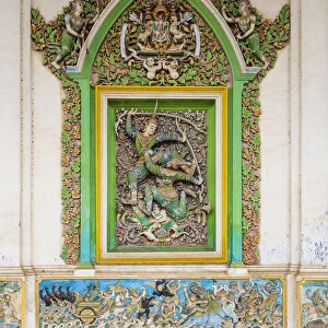 Cambodia, Battambang, Wat Damrey Sar, White Elephant Pagoda