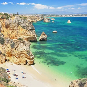 Camilo beach, Lagos, Algarve, Portugal