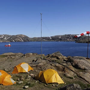 Camping, King Oscar Fjord, Tasiilaq, Ammassalik, Greenland