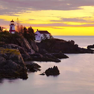 Canada, New Brunswick, Campobello Island, East Quoddy (Head Harbour) Lighthouse