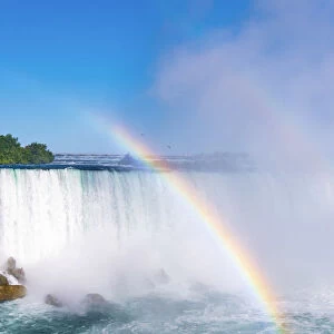 Canada, Ontario, Niagara Falls, Horseshoe Falls, Hornblower boat tour