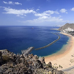 Canary Islands, Tenerife, Playa de Las Teresitas