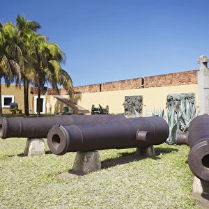 Cannons in Maputo Fort, Maputo, Mozambique