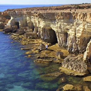 Cape Greco, Ayia Napa, Cyprus, Eastern Mediterranean Sea