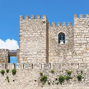 Castillo de Trujillo (Trujillo Castle), built in the 13th century on the site of an old Arab fortress dating from the 9th or 10th centuries, Extremadura, Caceres, Spain