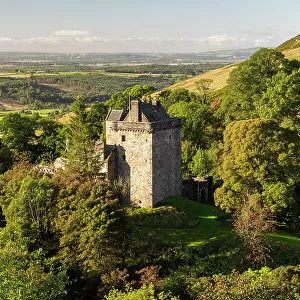 Castle Campbell near Dollar in Clackmannanshire, Scotland. Autumn (September) 2022