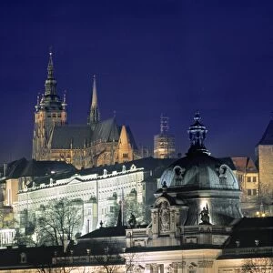 Castle & St Vitus Cathedral, Prague, Czech Republic