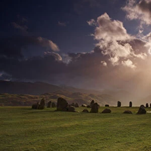 Castlerigg Stone Circle, Keswick, Lake District National Park, Cumbria, England