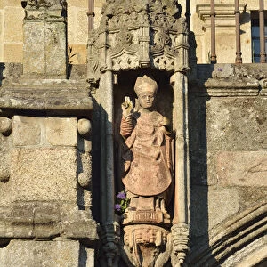 Detail in the Cathedral of Braga. Portugal