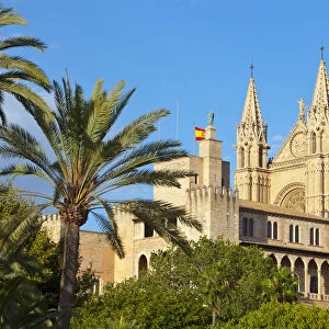 Cathedral La Seu, Palma de Mallorca, Mallorca, Balearic Islands, Spain