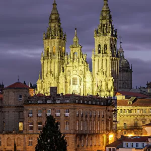 Cathedral, Santiago de Compostela, Galicia, Spain