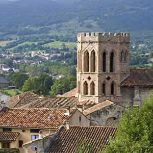 Cathedral St-Lizier, Ariege, Midi-Pyrenees, France