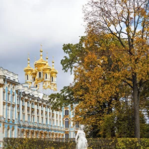 Catherine Palace, Pushkin (Tsarskoye Selo), near St. Petersburg, Russia