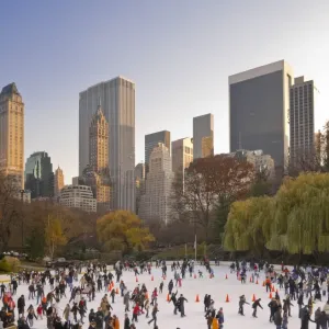 Central Park Wollman Rink Print