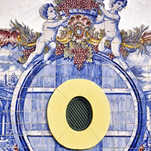 Ceramic tiles (azulejos) in the house of Jose Maria da Fonseca