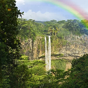 Chamarel Waterfall, Mauritius, Indian Ocean