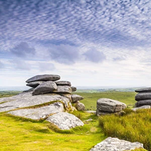 The Cheesewring at Stowes Hill, Bodmin Moor, Cornwall, England, UK