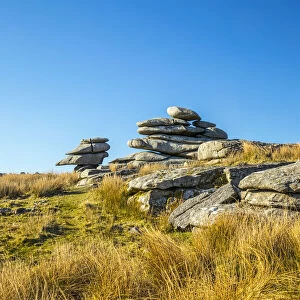 The Cheesewring (Stowes hill), Bodmin Moor, Cornwall, England, UK