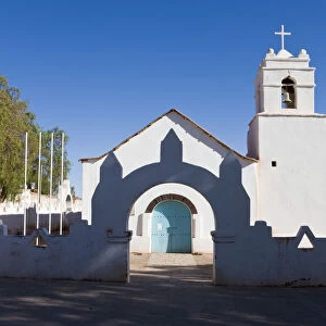Chile, Norte Grande, Atacama desert, San Pedro de Atacama, Iglesia San Pedro, Colonial