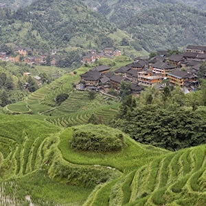 China, Guilin, Longsheng, Dazhai village