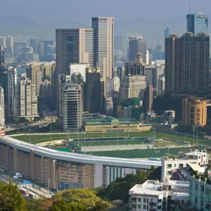 China, Hong Kong, Happy Valley Racecourse