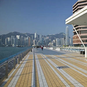 China, Hong Kong, Kowloon, Victoria Harbour, Avenue of the Stars, Chinese Film Walk
