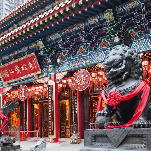 China, Hong Kong, Kowloon, Wong Tai Sin, Wong Tai Sin Temple
