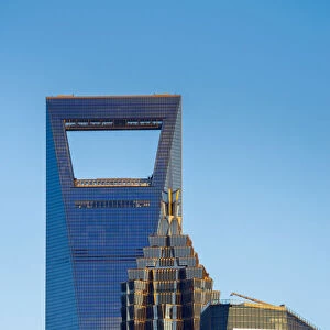 China, Shanghai, Pudong District, Financial District, Shanghai World Financial Center