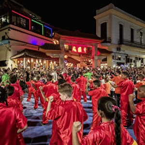Chinese New Year Celebration, Chinatown, Havana, La Habana Province, Cuba