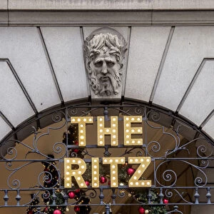 Christmas Decorations, The Ritz Hotel, London, England, United Kingdom