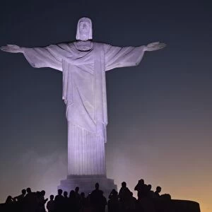 Christo statue on Corcovado, Rio de Janeiro, Brazil, South America