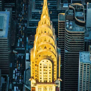 Chrysler Building & Lexington Avenue, Manhattan, New York City, New York, USA Chrysler Building & Lexington Avenue, Manhattan, New York City, New York, USA