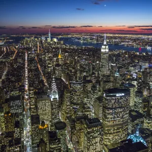 Chrysler Building, Manhattan, New York City, New York, USA