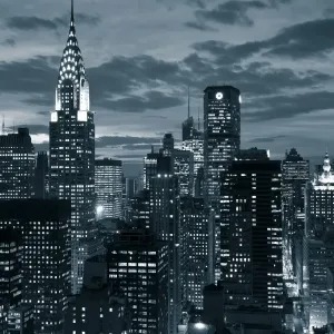 Chrysler Building Print, New York City Skyline