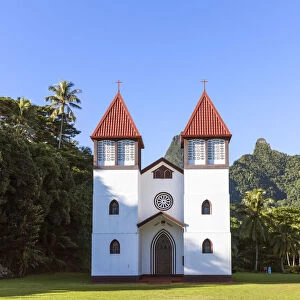 Church of the Holy Family, Haapiti, Moorea, French Polynesia