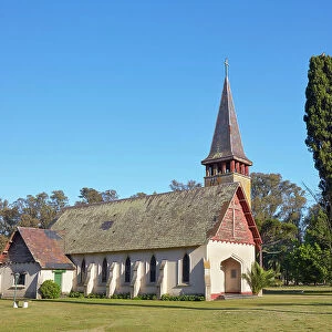 The church of La Candelaria Estancia & Polo Club, Lobos, Buenos Aires province, Argentina