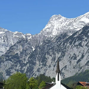 Church in Pertisau, Lake Achensee, Tyrol, Austria