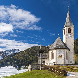 Church of San Vito, Dolomites, South Tyrol, Italy