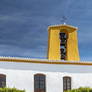 Church, Santa Gertrudis de Fruitera, Ibiza, Balearic Islands, Spain