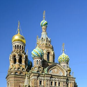 Church of our Saviour on the spilled blood on Griboedov Canal, Saint Petersburg, Russia
