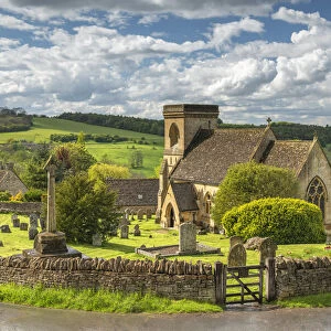 Church of St Barnabus in the idyllic Cotswolds village of Snowshill, Worcestershire