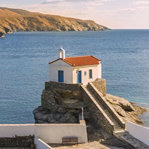 Church St. Thalassini, Andros, Cyclades Archipelago, Greece, Europe