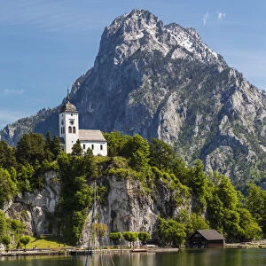 Church, Traunkirchen, Traunsee lake, Upper Austria, Austria