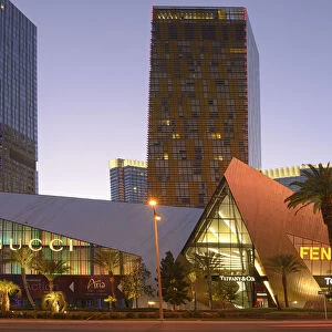 City Center on the Las Vegas Strip, Las Vegas, Clark County, Nevada, USA