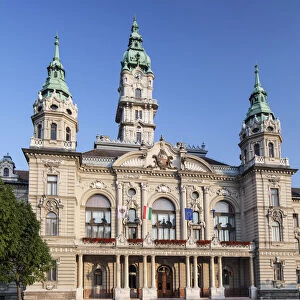 City Hall, Gyor, Western Transdanubia, Hungary