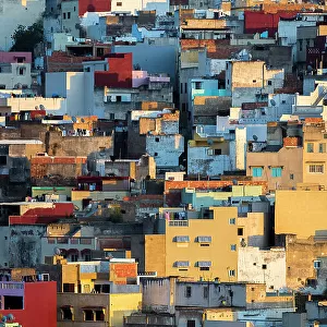 City at sunset, Moulay Idriss, Morocco