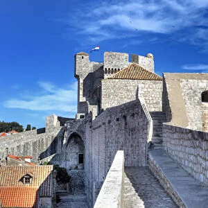City walls, Dubrovnik, Dalmatia, Croatia