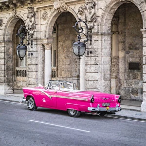 Classic car in Centro Habana District, Havana, Cuba