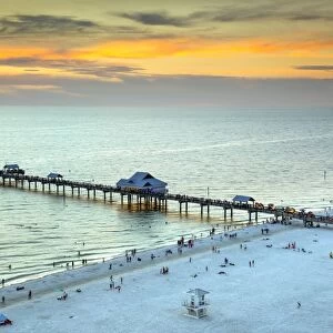 Clearwater Beach, Florida, Gulf Of Mexico, Pier 60, United States